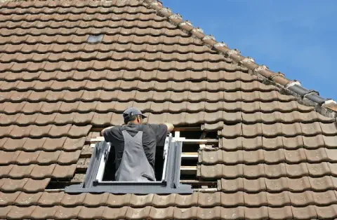 Pose de velux - Le Vibal